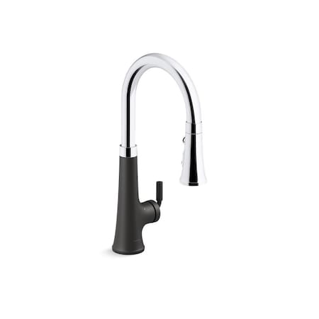 Kohler Tone Touchless Pull-Down Single-Handle Kitchen Sink Faucet 23766-CBL